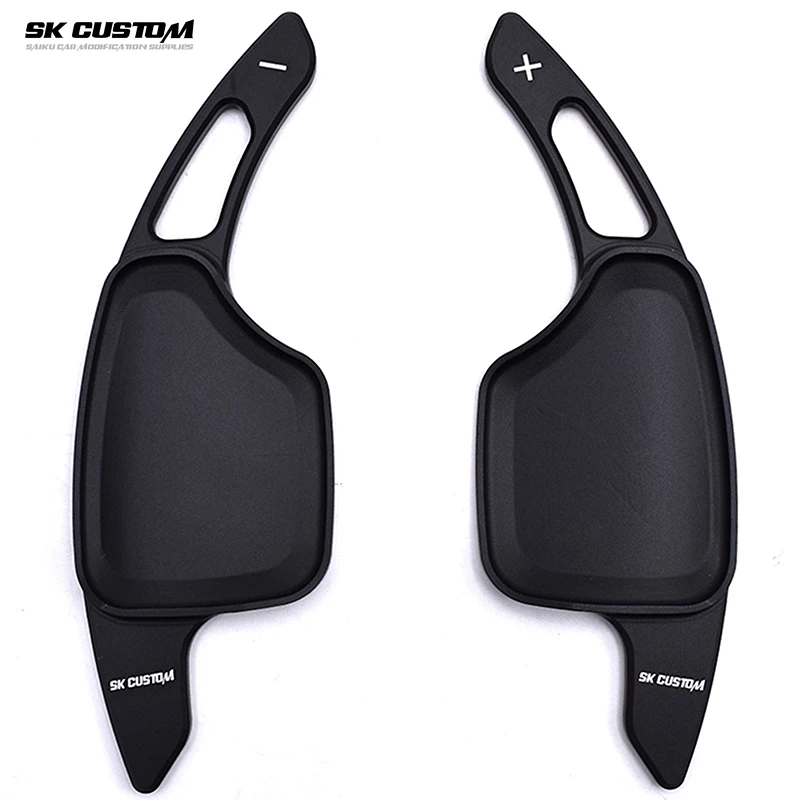 SK CUSTOM Aluminum Alloy Steering Wheel Paddle Shifters For Cadillac XT4 CT4 CT5 XT6 Car Interior Conversion 2PC