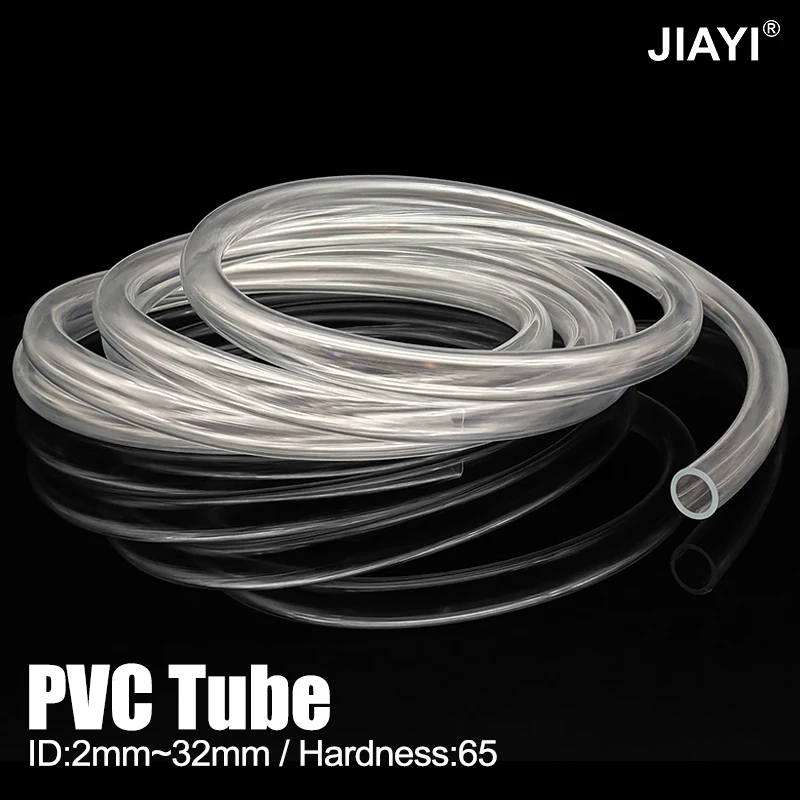 

1/2M PVC Plastic Hoses 1 2 3 4 5 6 7 8 9 10 12 13 16 19 25 28 32 38mm High Quality Water Pump Tube Transparent Aquarium Tubing