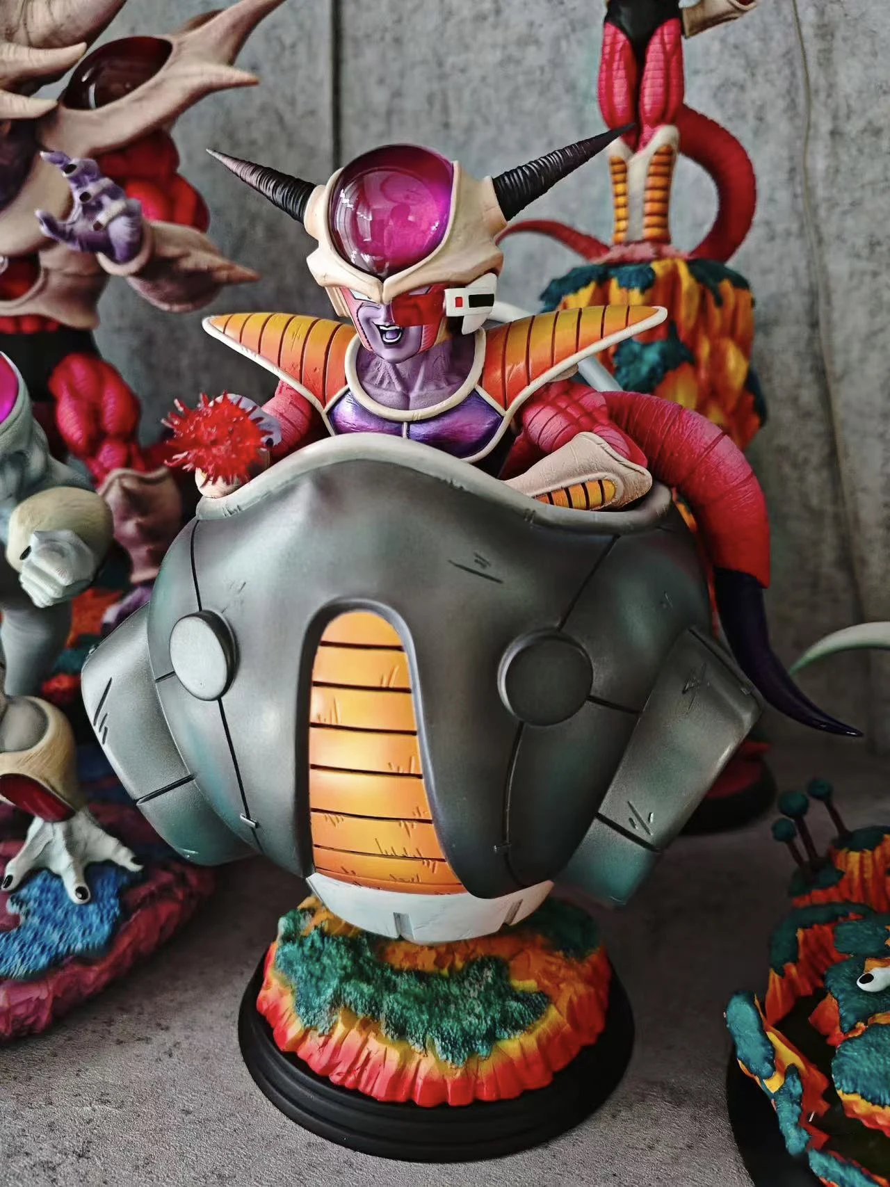 Figuras de Acción de 27cm, Estatua de JT de 27cm, Figura de Freezer de Dragon Ball Z, Figura de Frieza, Figuras de Acción de PVC, Colección de Modelos, Juguetes, Regalos