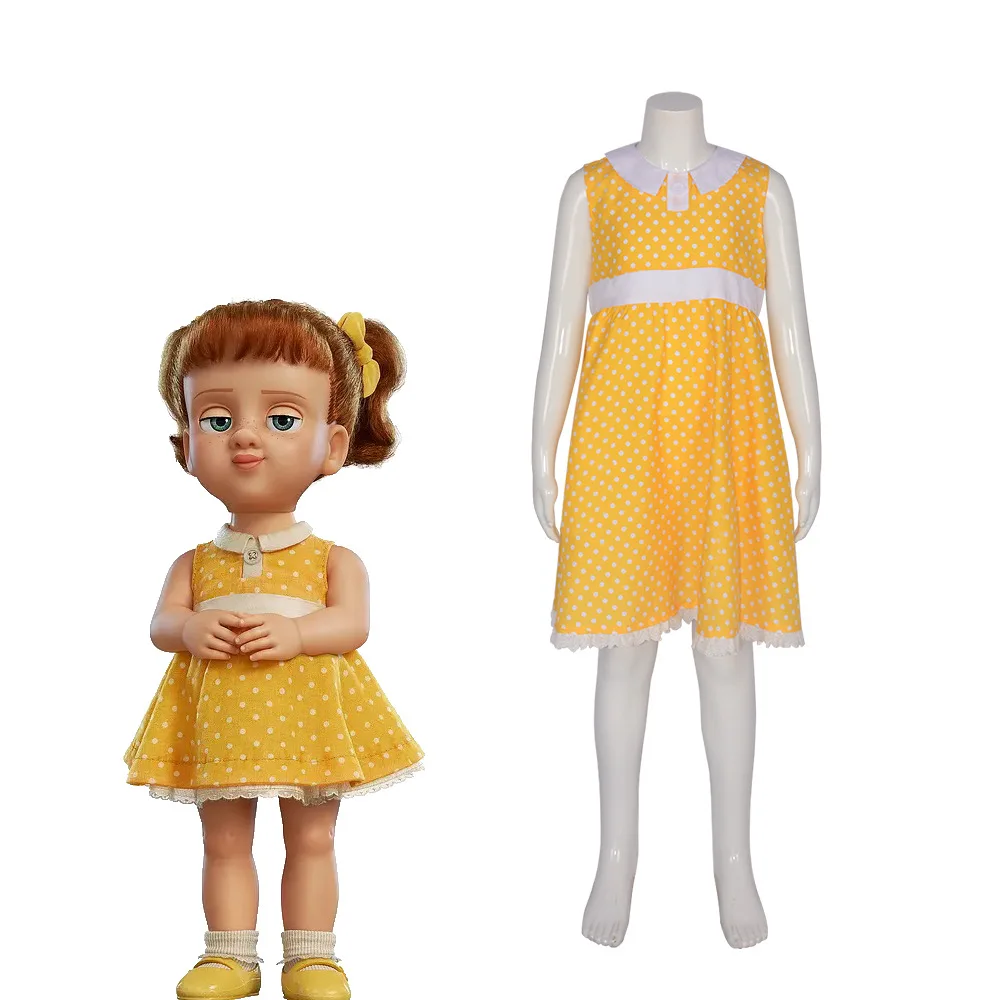 

Toy Story Cosplay Gabby Dresses Coswear Halloween Anime Exhibition Women's Costume Role-playing