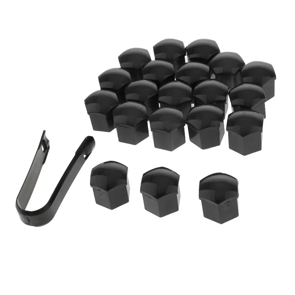 Car Wheel Center Hub Caps Set Anti-rust Colorful Lug Nut Bolt Covers for Rims 17 19 Inch and 20 Inch