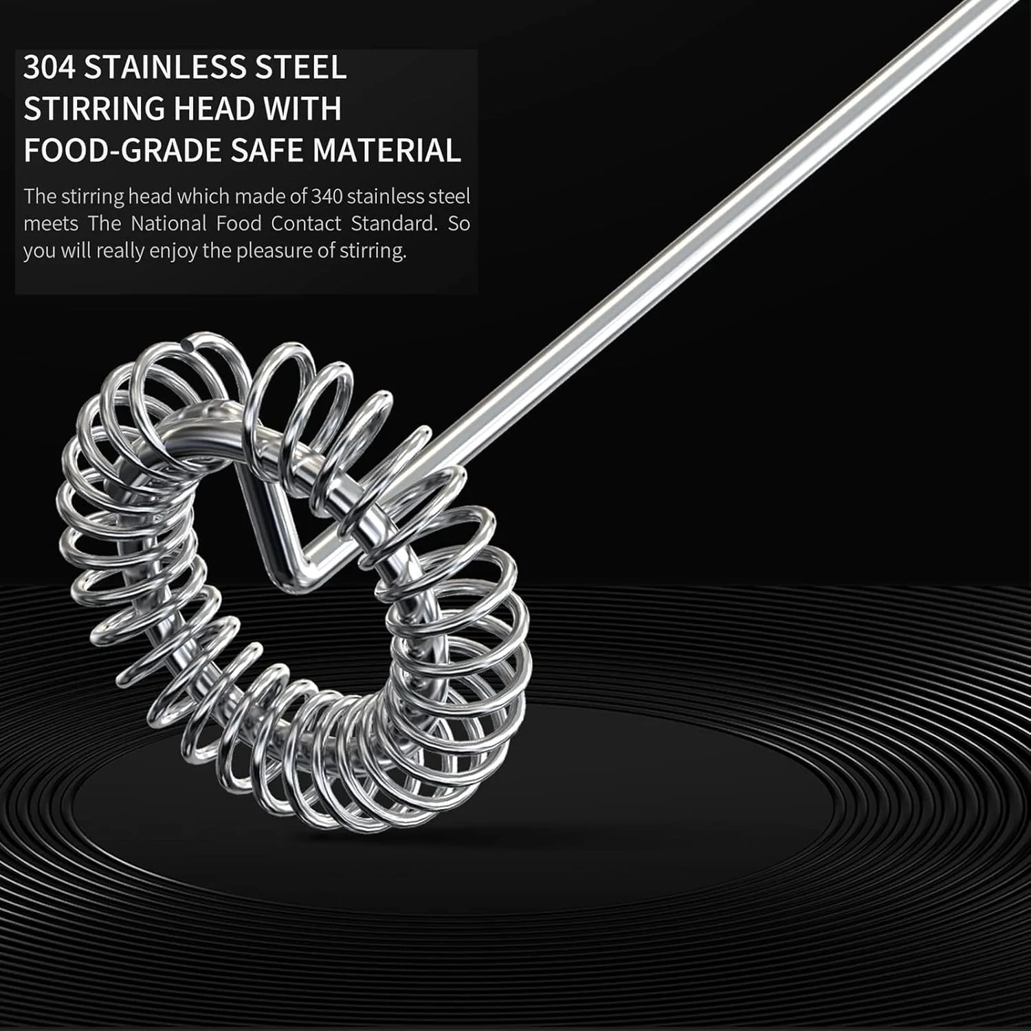 Миксер для вспенивания молока, кофе, USB перезаряжаемый миксер для напитков, мини-венчик из нержавеющей стали для яиц, вспениватель напитков, портативный кухонный S