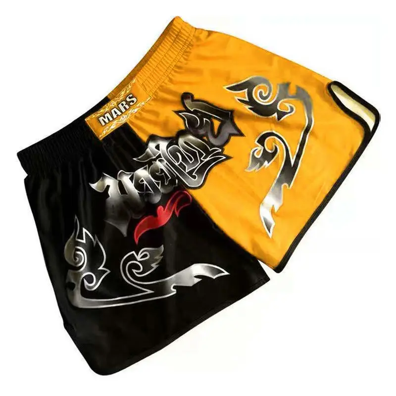 Fighting Gym Muay Thai Shorts Professional Boxing Sanda Suits Training Competition Fighting Fighting Shorts Fitness