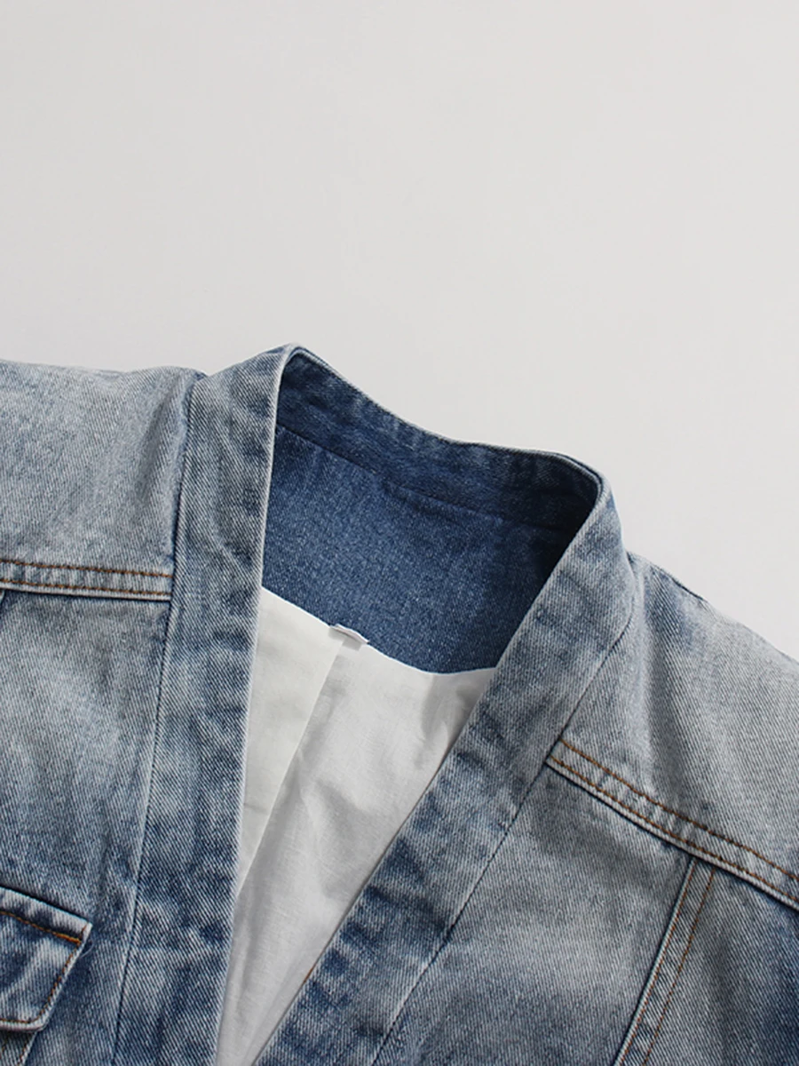 CHICEVER Blau Gespleißt Schärpen Jacke Weibliche V-ausschnitt Langarm Abnehmen Büro Pendeln frauen Jacken Herbst Mode Neue Stil