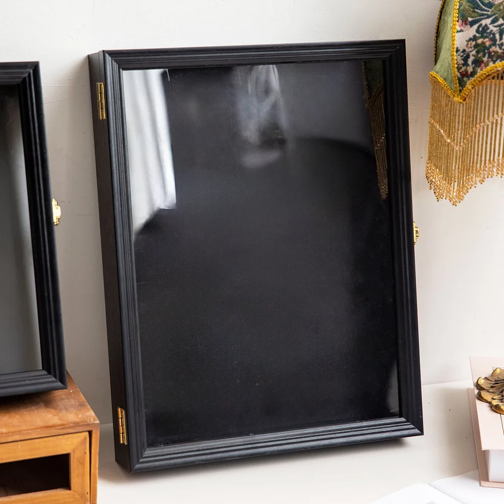 

Refrigerator Sticker Storage Display Frame Magnetic Badge Refrigerator Sticker Display Box Acrylic Dustproof Decorative Frame