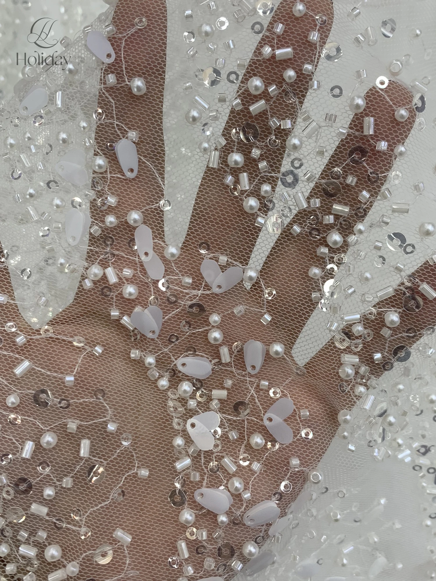 أحدث النيجيري الترتر أقمشة الدانتيل مطرز أقمشة الدانتيل الفاخرة الفرنسية التطريز العريس أقمشة الدانتيل لفستان الزفاف #4