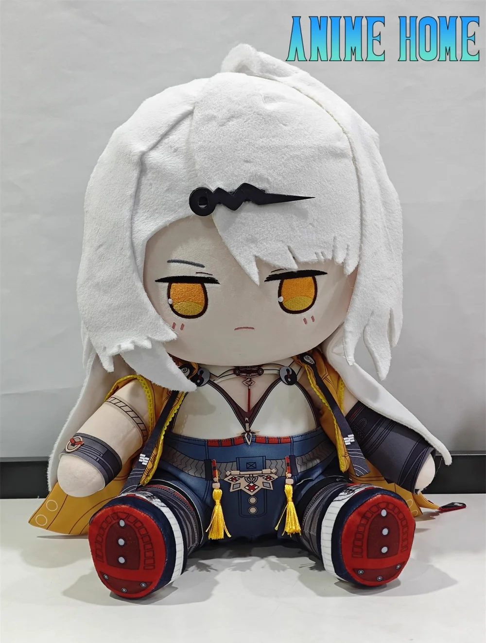 

Plushie Game ZZZ Zenless Zone Zero Yixuan 40cm Doll Toy Sitting Body Clothes Costume Cosplay Kids Gift Cute