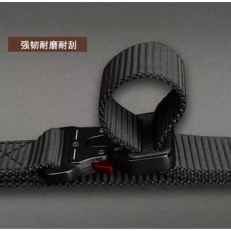 Men Belt Army Outdoor Hunting Tactical Multi Function Combat Survival High Quality Marine Corps Canvas for Nylon Male Luxury