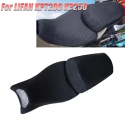 For LIFAN KPT200 KP250 LF150/200 Motorcycle Breathable Mesh Seat Cover Heat Insulation Seat Cushion Cover Protector