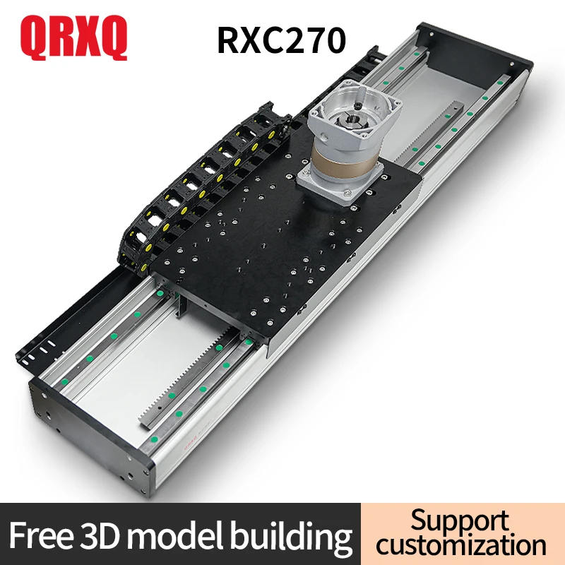 

RXC270 Heavy Duty CNC Motorized XYZ Gantry Robot Rack and Pinion Linear Slide Table Stage Actuator Linear Motion Guide Rail