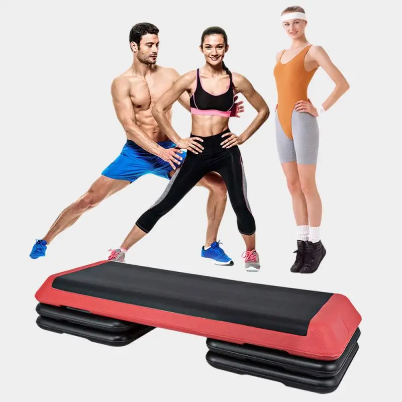 Multifunctional Indoor Training Big Step Aerobics Non-Slip Skin Rhythm Aerobic Fitness Pedal Step Platforms