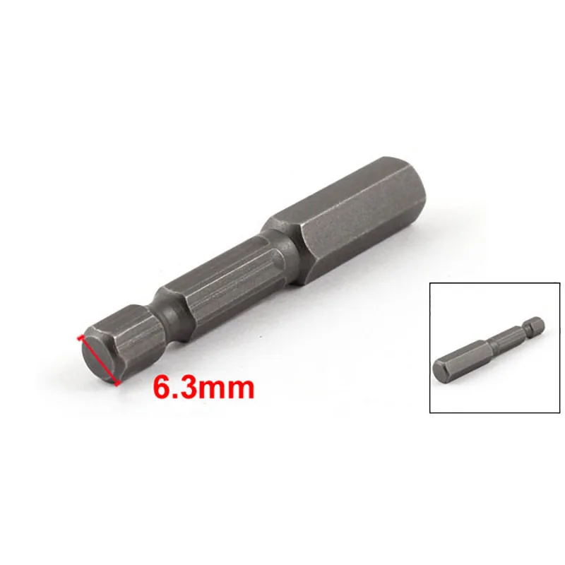 1pcs Double Hex Head Screwdriver Bits 8mm Tip Magnetic Hex Shank Hexagon Screwdriver Bits Electric Drill Bits Power Hand Tools