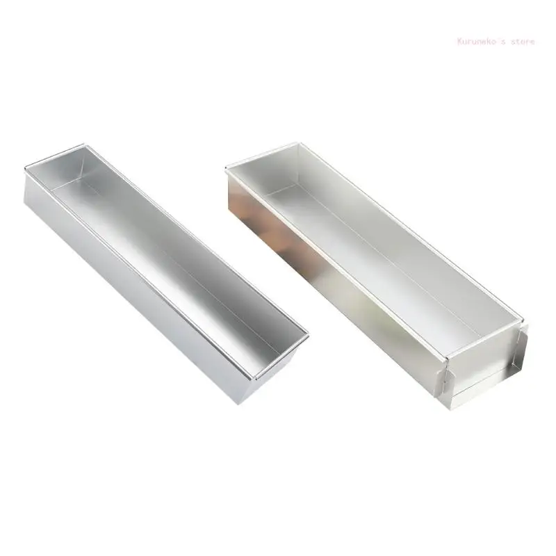 

Convenient Cheese Baking Tray Long Loaf Box Cake Molds for Delicate Dessert