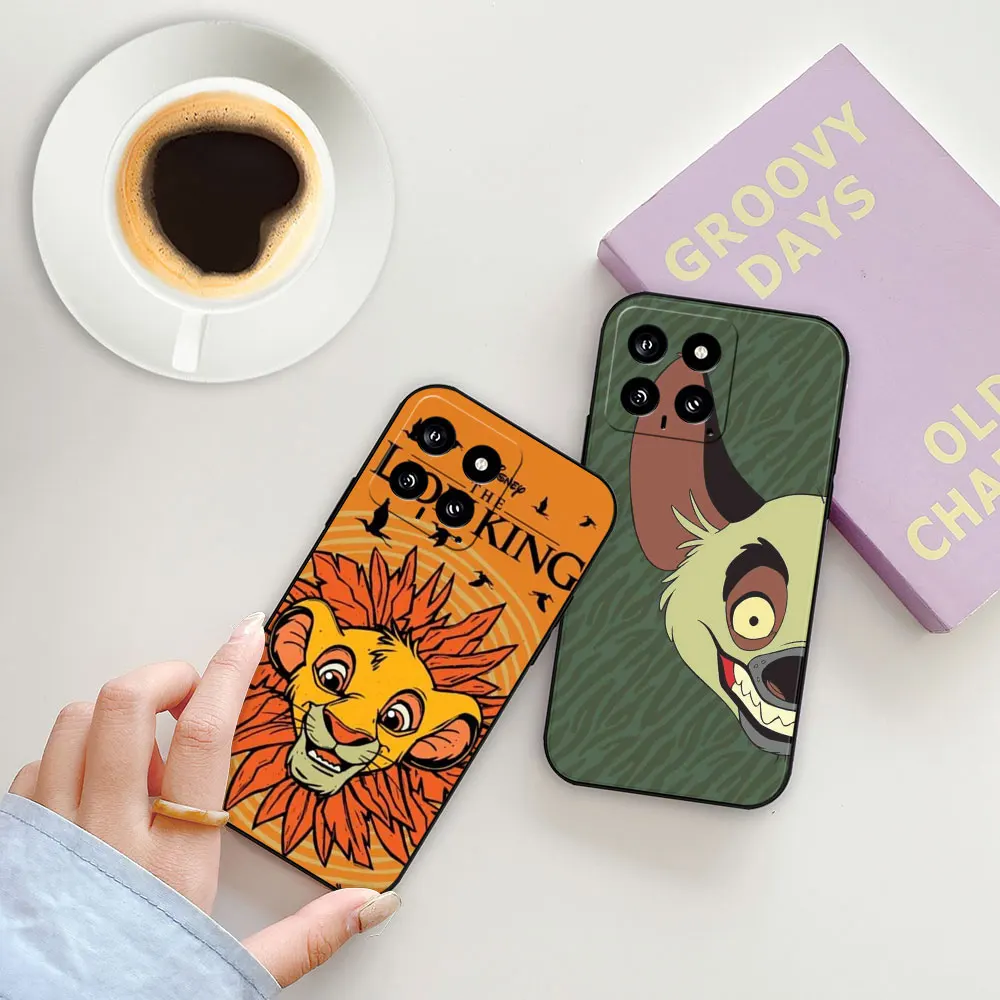 Disney The Lion King Hakuna Matata Phone Case For Xiaomi 14 13 13T 12 12T 11 11T 11X 10 10T 9 8 Pro Lite Black Soft Cover Funda