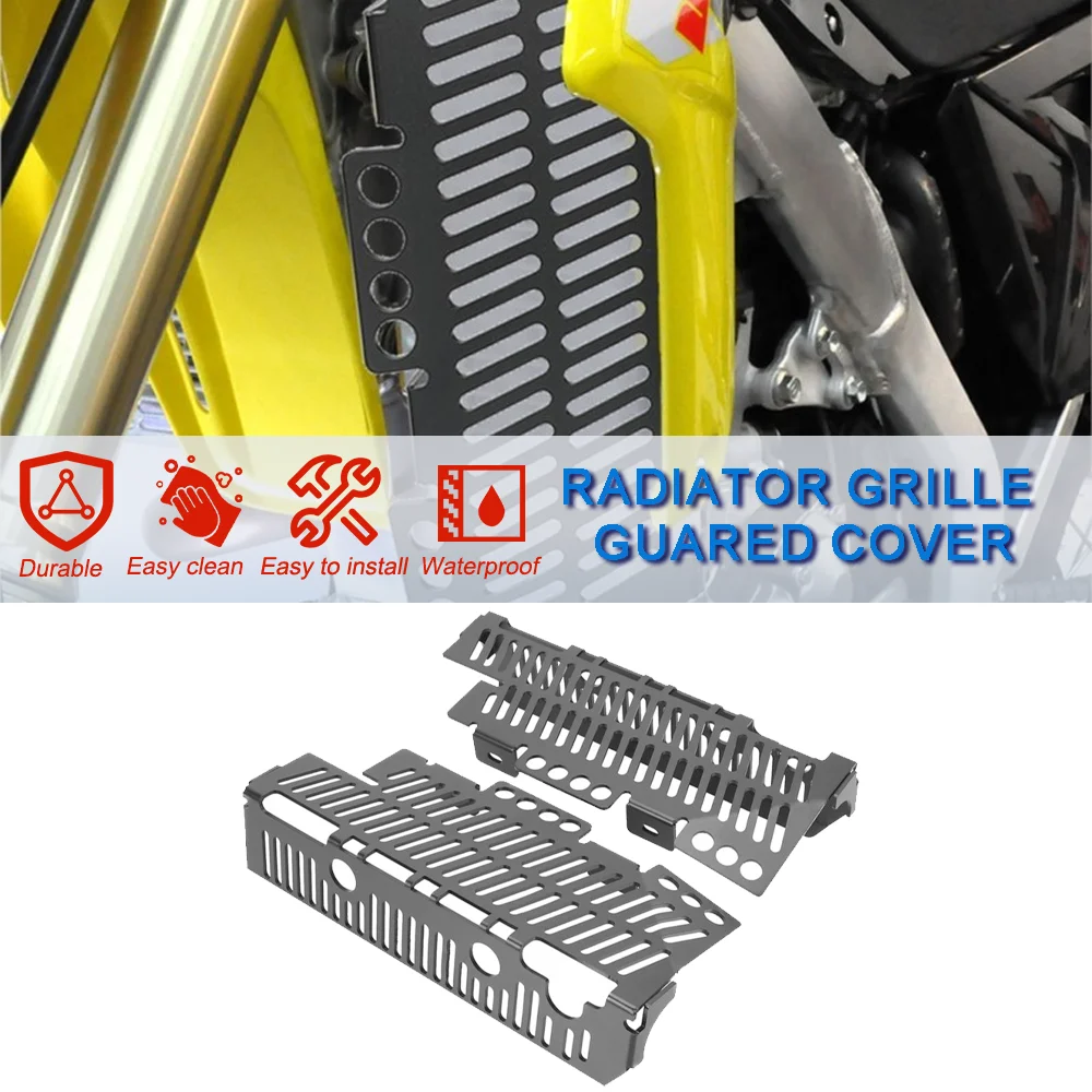 

For Suzuki DRZ400S DRZ 400E DRZ400E DRZ 400 DRZ400 DRZ400 SM RM250 RM125 RM 250 Motorcycle Radiator Guard Protector Grille Cover