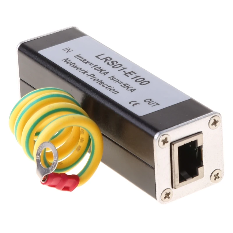 กล้องตรวจสอบอุปกรณ์เครือข่าย RJ45 สำหรับเครื่องป้องกันฟ้าผ่าเครื่องป้องกันไฟกระชาก