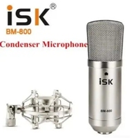 Promotion Original new ISK BM-800 professional recording microphone condenser mic for studio and broadcasting