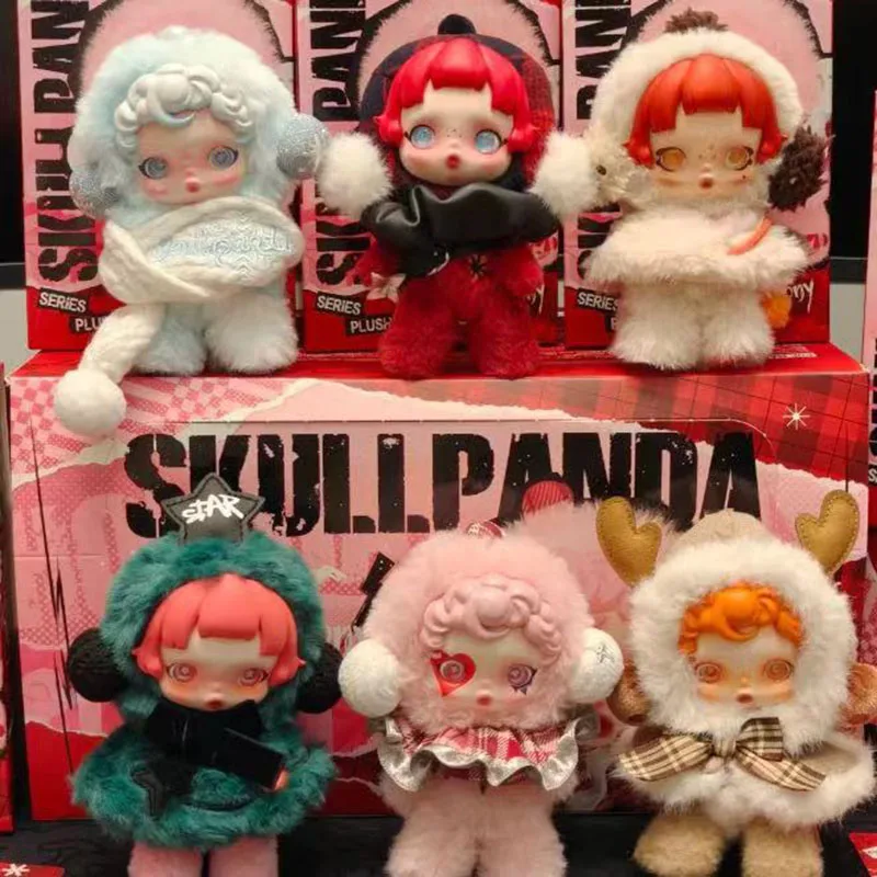 

New Genuine Skullpanda Winter Music Series Pendant Sp Doll Blind Box Desktop Ornament Christmas Peripheral Exquisite Gift