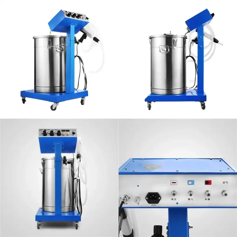 

WX-958 Paint Spraying Machine, 450g/min Output Electrostatic Powder Coating Unit