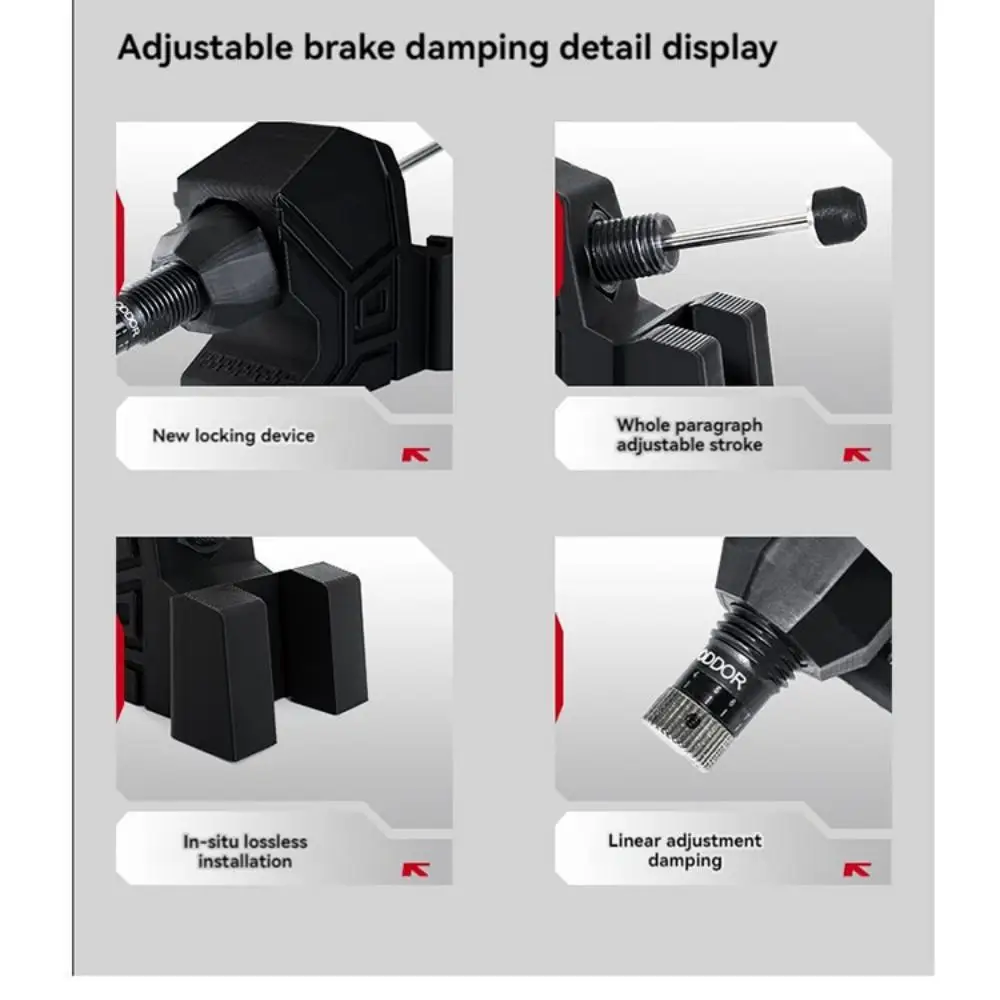 Dla Thrustmaster T3PA T300 TGT kierownica regulowany zestaw tłumiący hamulec DIY pedał wyścigi części zamienne do gier