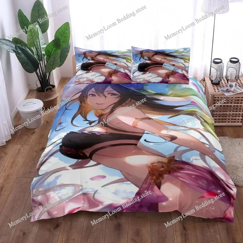

3D Print Azur Lane Duvet Cover Set King Queen Double Full Twin Single Size Bed Fashion Polyester Bedding Set Fashion