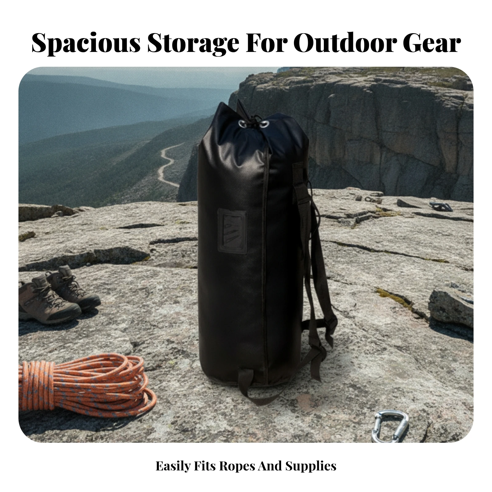 Cylindrical Rope Bag Waterproo - Rope Climb review and price