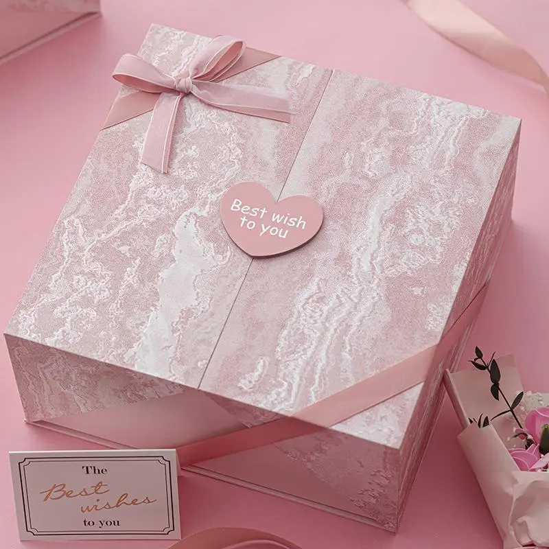 

Ele Birthday Gift Box Creative Cosmetic Paaging for Men And Women High-End Emp Box Ceremony Sensation Present Wrap