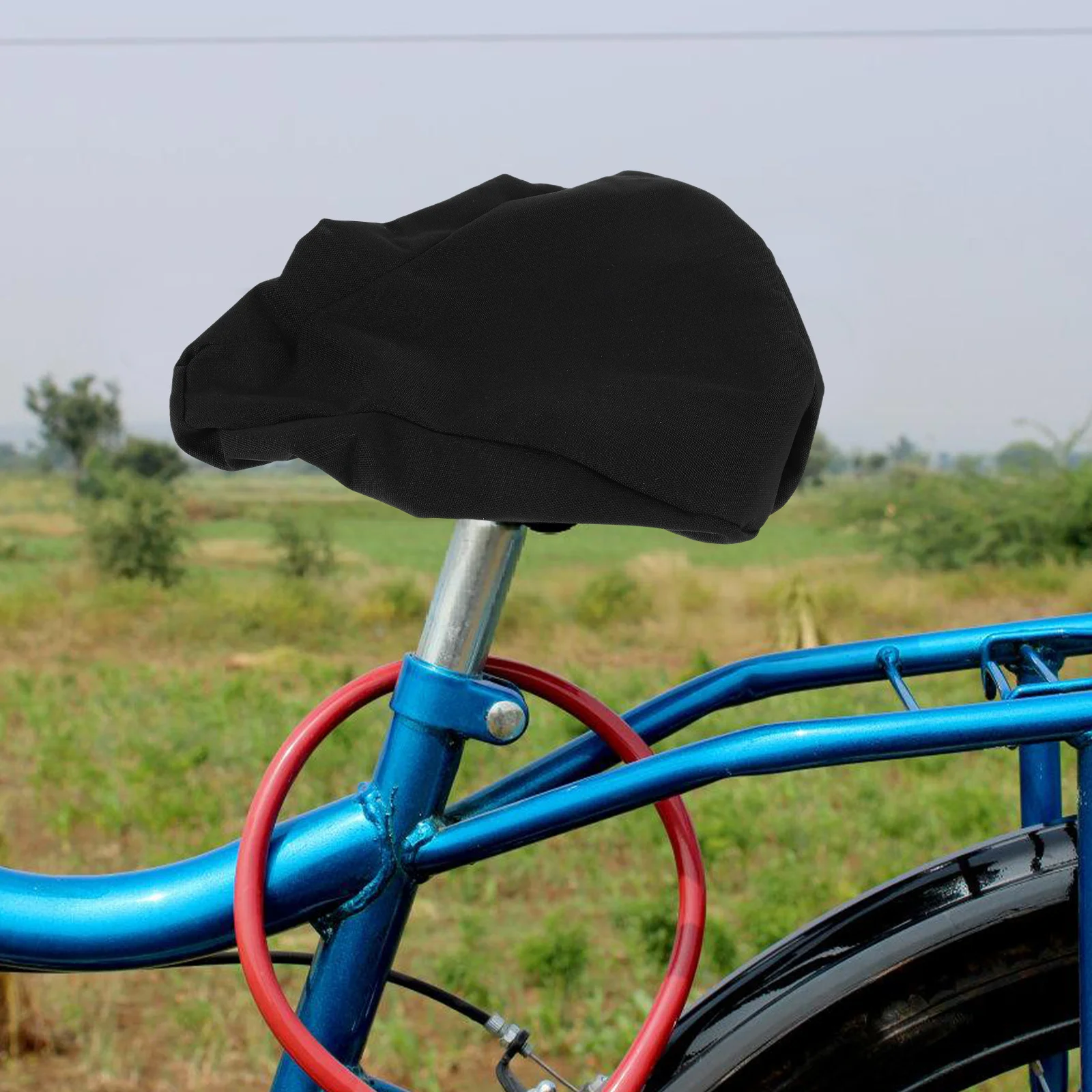 

Bikes Seat Cushion Cover Bicycle Saddle Waterproof Cover Universal Fit Outdoor Cycling Rainproof Protection for Mountain Road