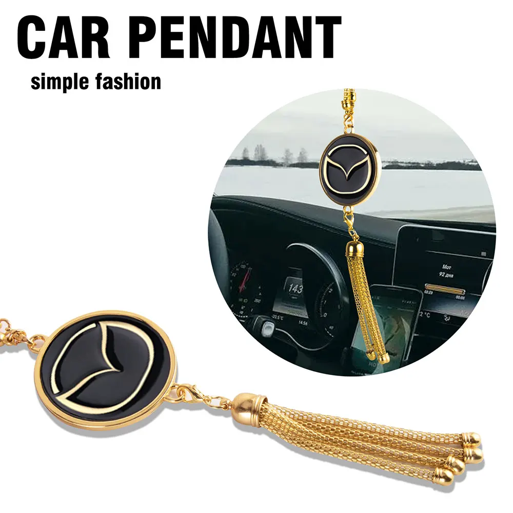 Car Pendant Auto Rearview Mirror Hanging Ornament Decoration For Mazda 2 3 5 6 Axela Atenza Speed 6 CX3 CX4 CX5 CX7 CX8 Demio MS