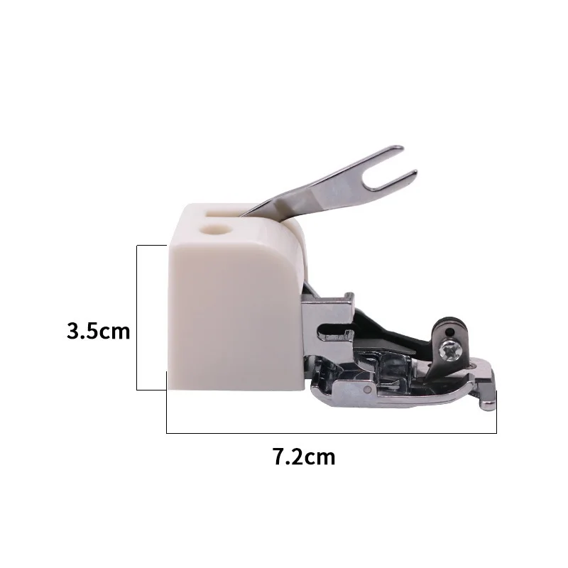 Sewing Machine Presser Foot With Side Cutter Domestic Press Feet For Handhelds Brother/Singer Sewing Machines Overlock Parts