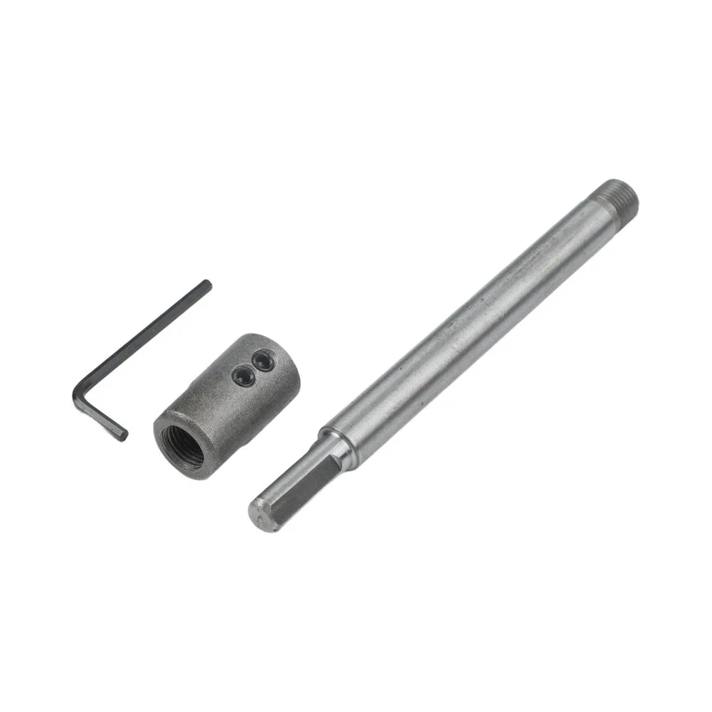 For DIY Tasks 300mm Length 150mm Extension Rod Triangular Handle Adapter Metal Construction Suitable For 9-9.4mm Handle