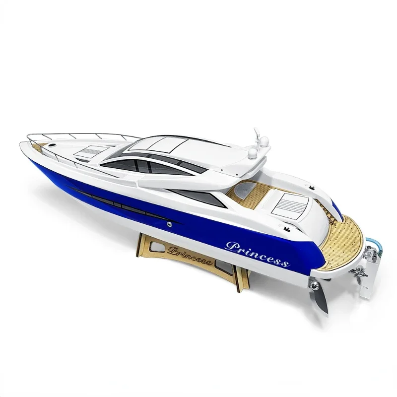 RC Yacht Model Super Little Princess 1105 Straight Shaft Version Hard Shaft Simulation Yacht Electric Toy Model Boat