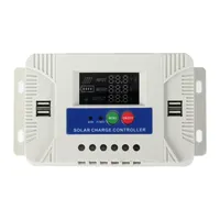 Home Renewable Energy 30A Solar Controller 12V 24V Auto Controller Industrial Mini Controller Over-Load Protection