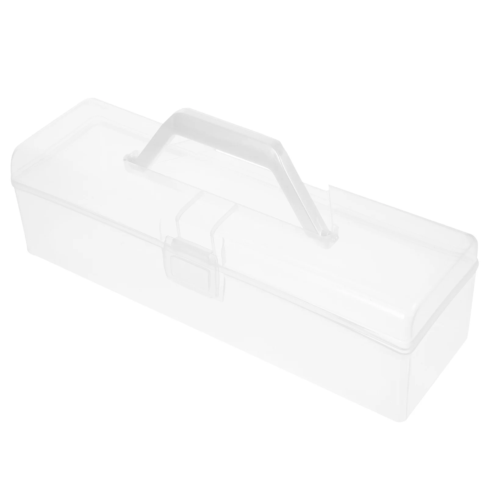 Paint Brush Case Clear Portable Storage Box For Water Color Pens Drawing Brushes Compact Painting Box Lightweight Tool