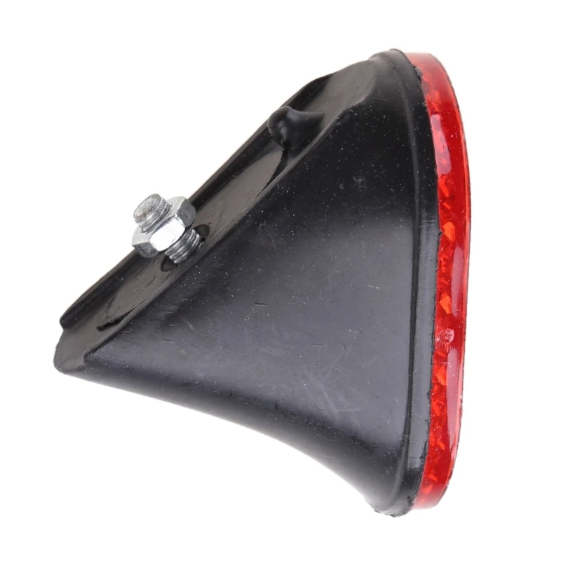 Safety Warning Reflector Red Bicycles Spoke Reflectors Rear Mudguard Tail