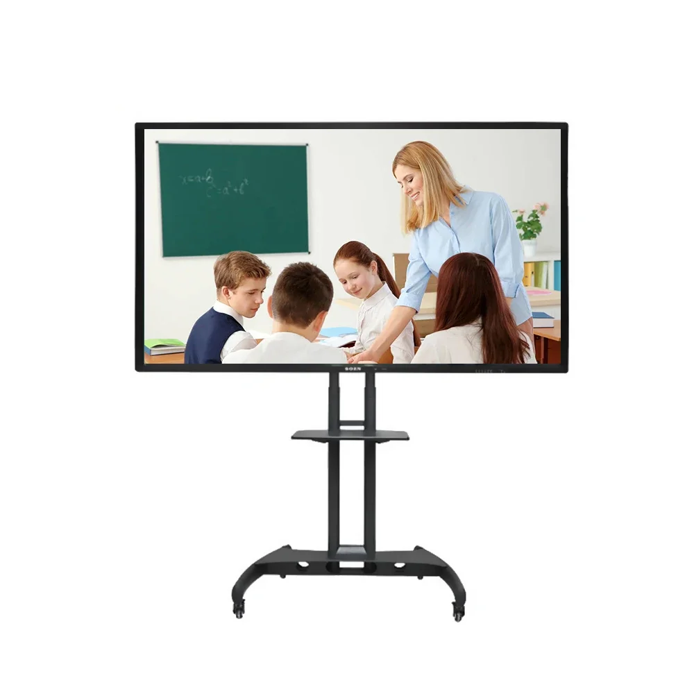 

75 inch interactive electronic whiteboard teaching and office all-in-one 4K touch projection intelligent large screen