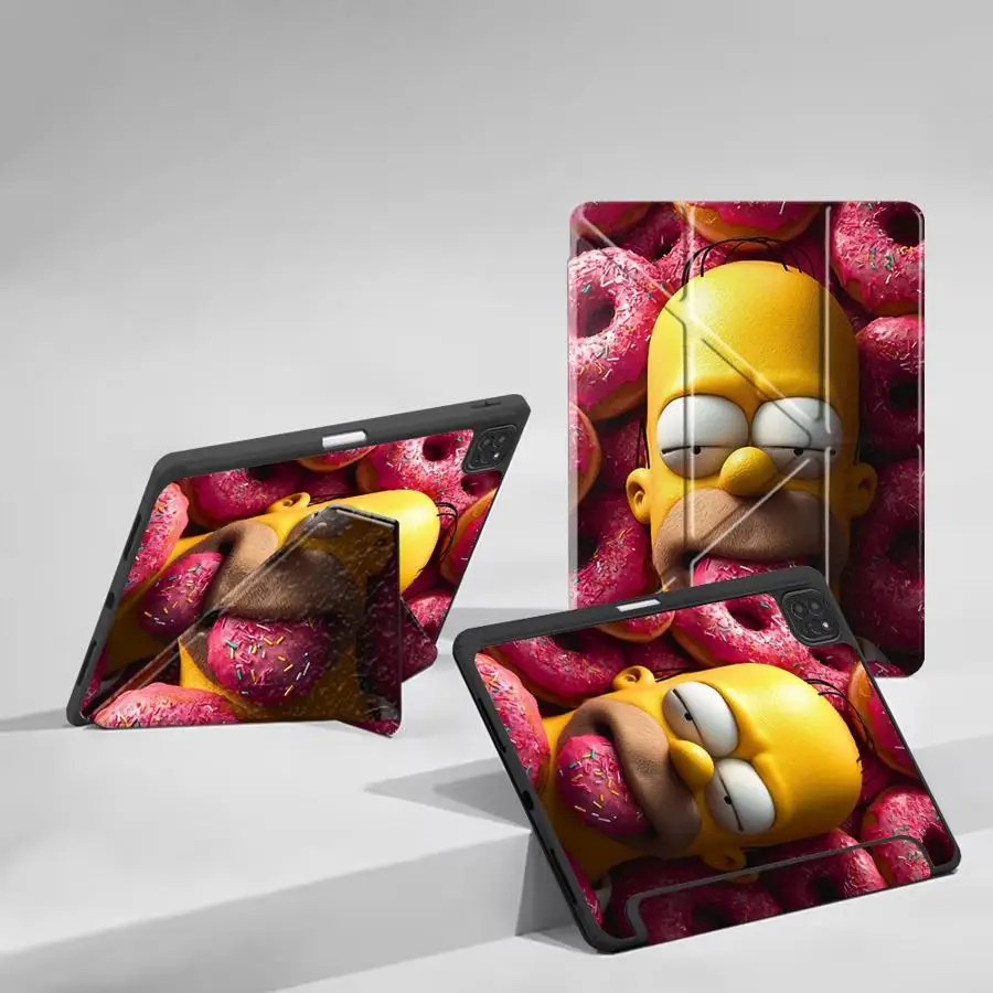 Holder Cover Tablet Case For iPad Pro 2025 Mini 6 7 Air 4 5 M3 M2 1 2 M4 11inch Pro 11th 10th 9th 8th 7th 12.9inch Cartoon