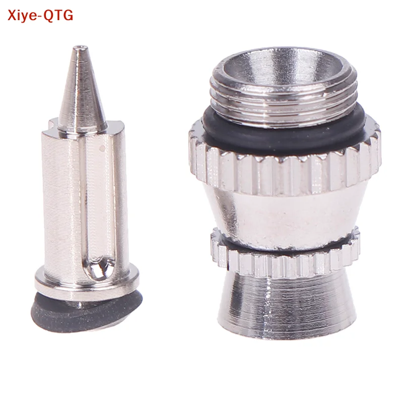 NEW Metal Spray Gun Nozzle Replacement Kit With 0.3mm Tip And Covers, Uncharged Spray Gun Accessories Set