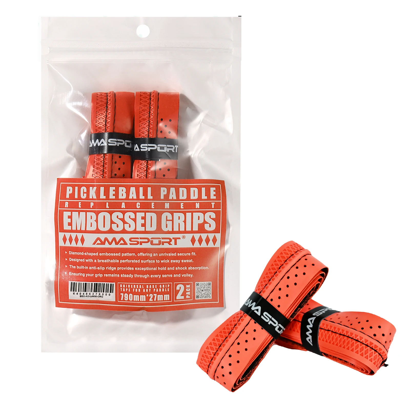 

AMASPORRT Tennis Racket Overgrip Tape Multiple Colors Soft Racquet Overgrip Moisture Wicking Surface Sport Accessoriess