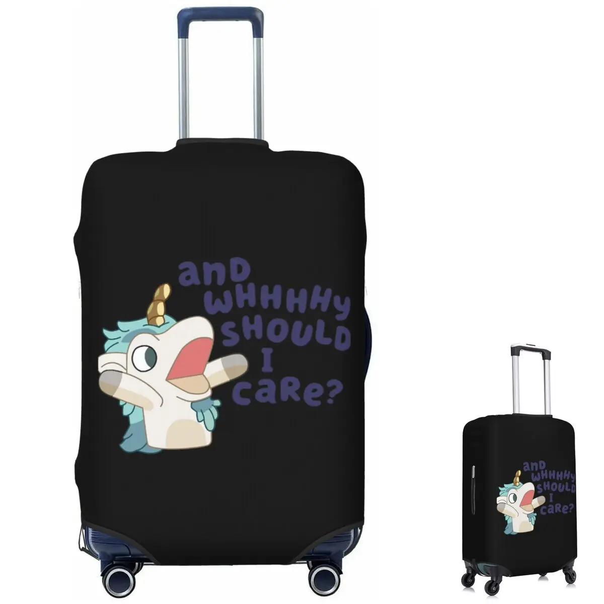 Unicorse 1 Suitcase Cover Protection Elastic Trip Luggage Protector Covers for 18-32 Inch