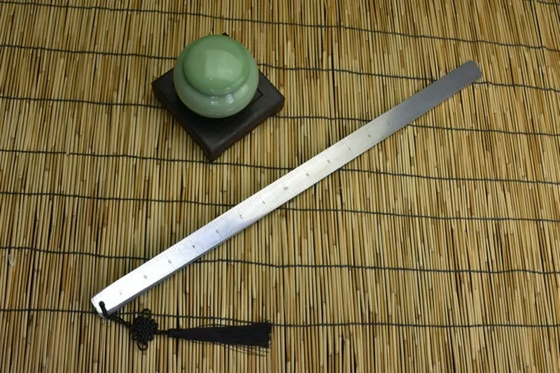 60cm Iron Ruler Martial Arts Supplies Stainless Steel Outdoor Self-defense Car Necessary Protective Tools