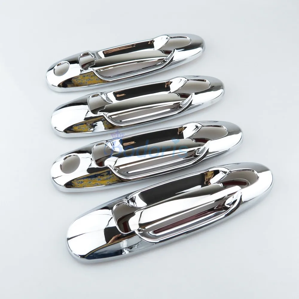Exterior Chrome Cover For Toyota Land Cruiser 100 Lexus LX470 1998-2007 11 Pcs Door Handle Side Lamp Fuel Tank Cap Accessories