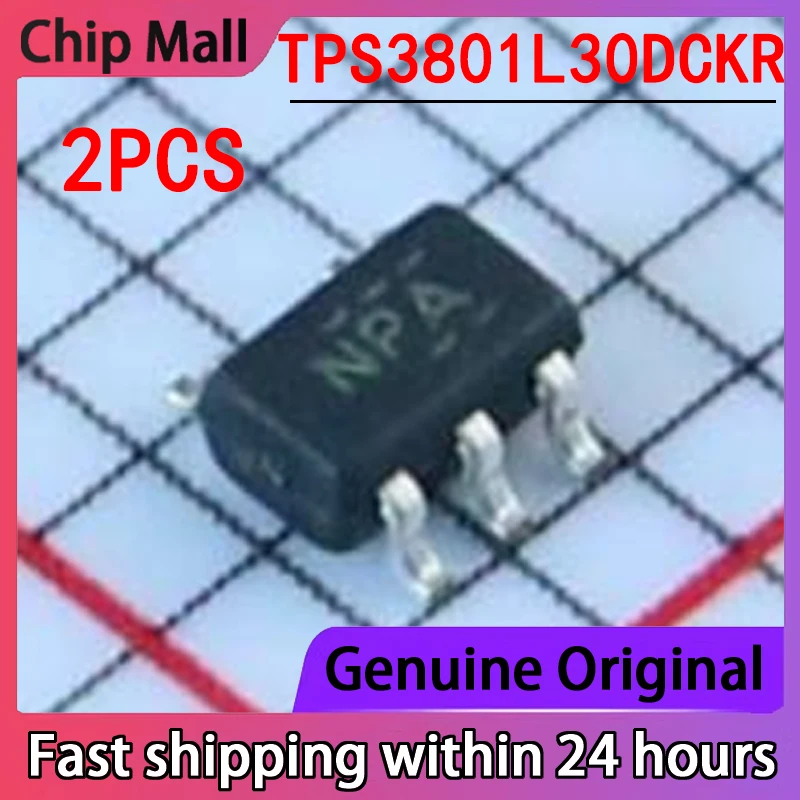 2PCS New New TPS3801L30DCKR Package SC70-5 Power Supply Voltage Monitor Original Stock