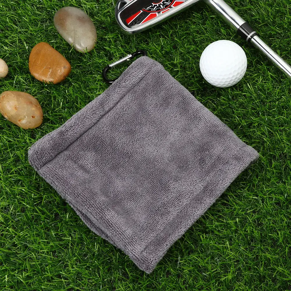 Fine Workmanship Golf Accessories Wiping Cloth Tool Portable Cleaner Golf Cleaning Kit Cotton Towel Cleaning Tool