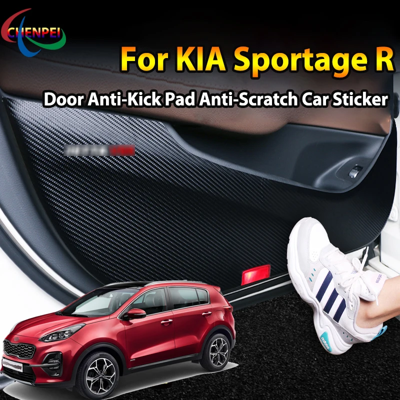 

Противоударная накладка на дверь автомобиля для KIA Sportage R 2011-2021, защитные наклейки, аксессуары для украшения интерьера автомобиля