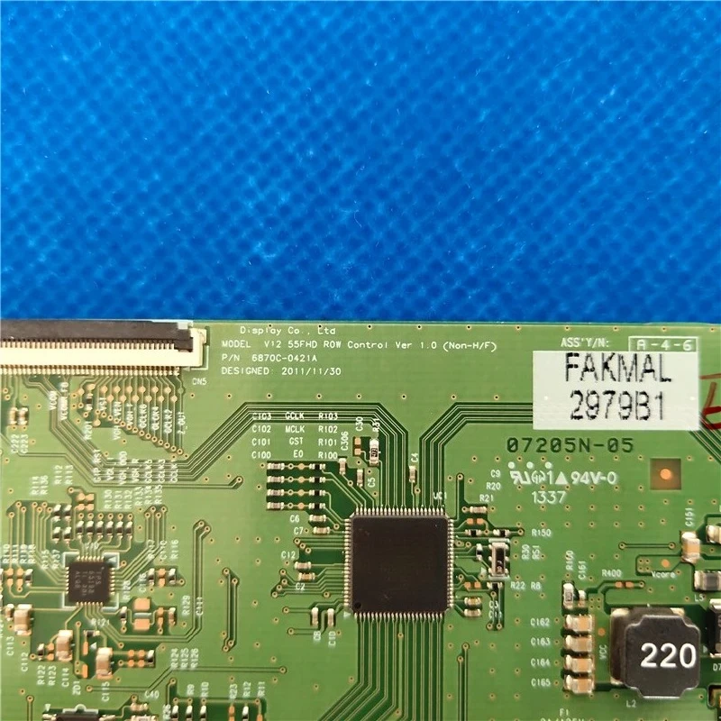 Buena prueba para 55LA6200-UA 6870C-0421A 2979B LED LCD T-Con Control Unidad de placa de sincronización 55LA620V 55LA620S 6871L-2979 placa lógica