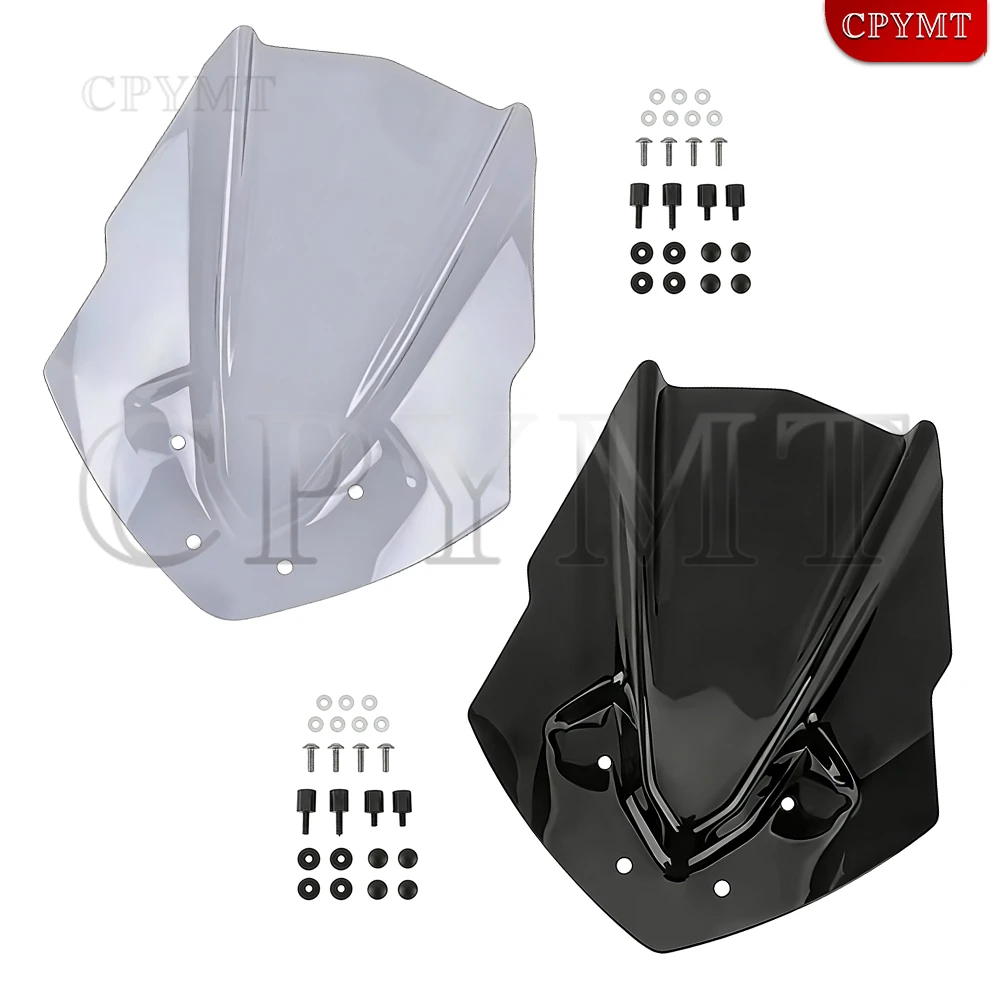 

Motorcycle Windshield Windscreen Wind Deflector Fit For MT-125 2015 - 2020 2016 2017 2018 2019 / MT125 MT 125