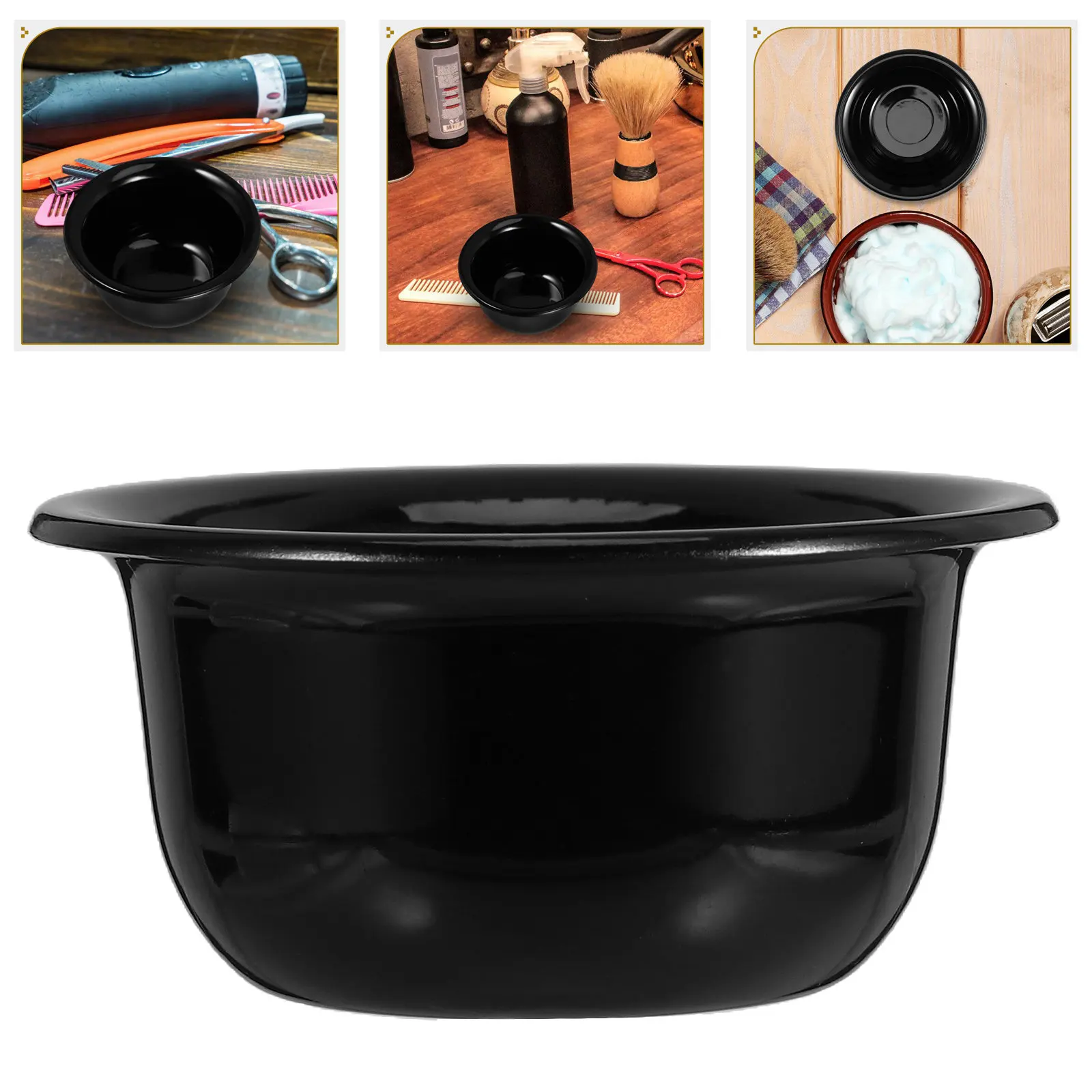 Plastic Shaving Bowl Men Reusable Shaving Mug Shaving Soap Holder Shaving Accessories Shave Soap Container Shaving Cup Holder