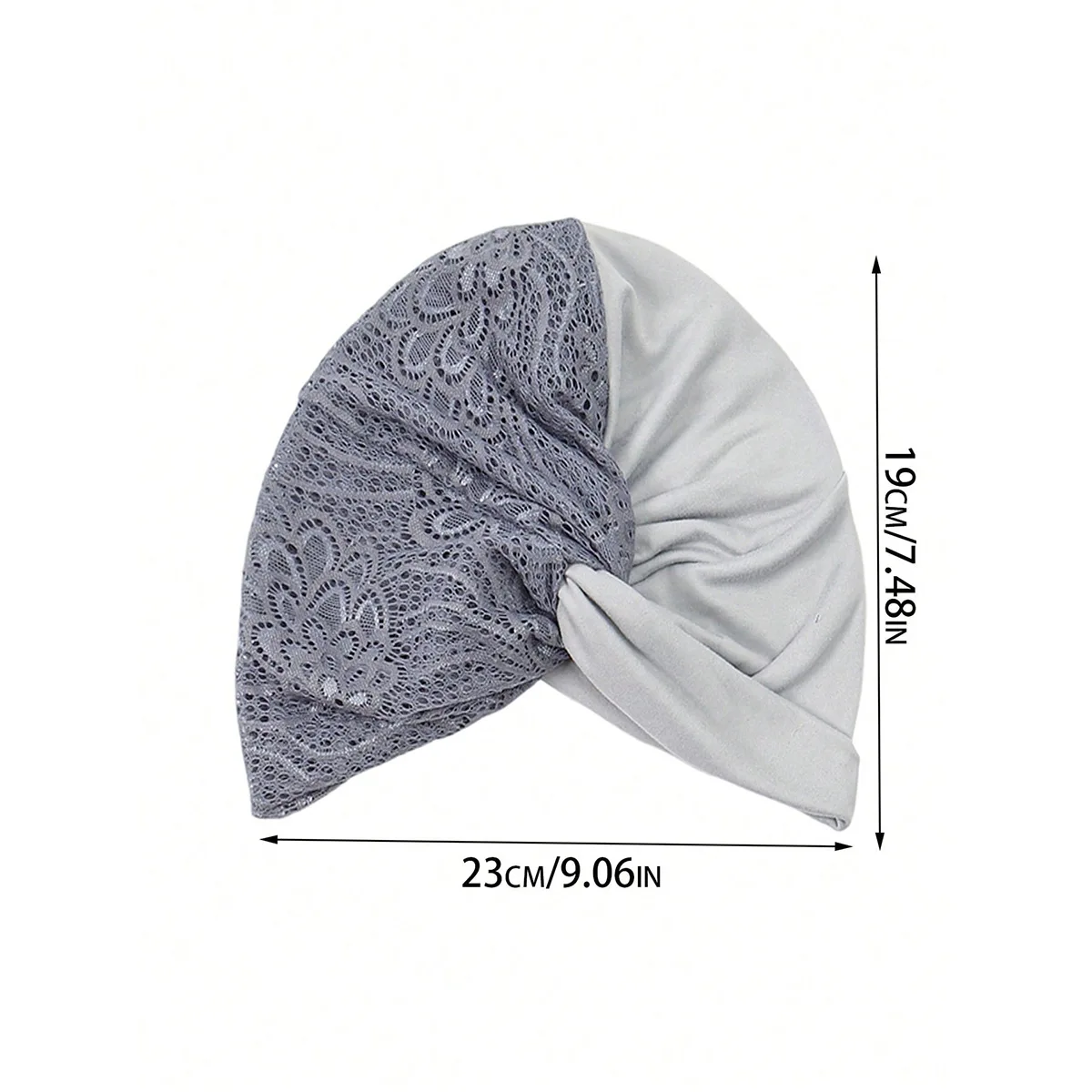 بلون الدانتيل الربط النساء مسلم الحجاب قبعات التفاف رئيس الهندي عمامة بونيه موضة غطاء الرأس الملابس الإسلامية الملحقات