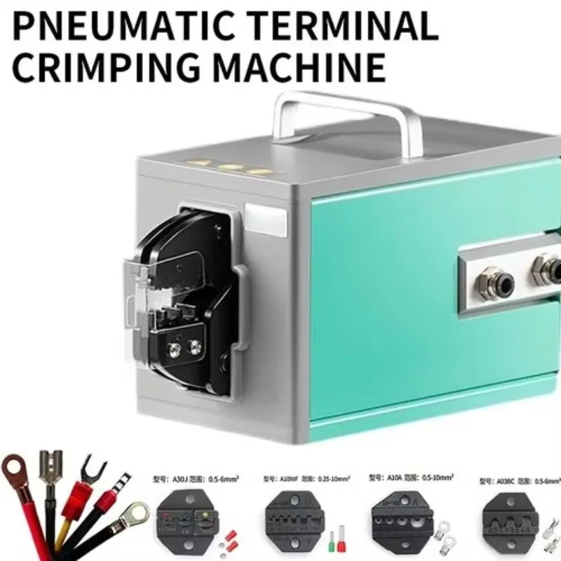 GNQ10A Pneumatic Terminal Crimping Machine Wire Crimper Tool for Cable Manufacturing 0 25 16 Sqmm